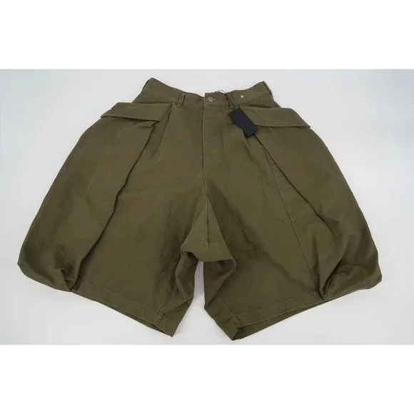 R13 Jesse Multipocket Short Womens 28 Regular Surplus Olive Herringbone US 8 New - Picture 4 of 16